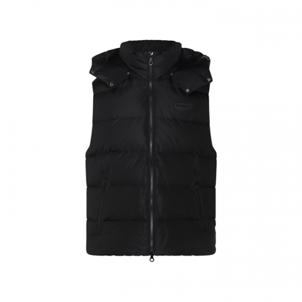 ◆당일◆25FW APRICA UV 후드 패딩조끼 블랙 VUDV30546K0001 BKS