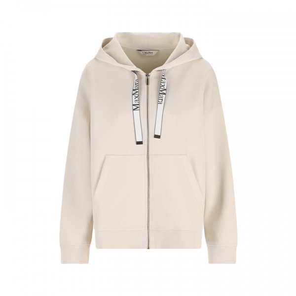 ◆당일◆26SS 쥬르 SMMJOUR 드로우스트링 후드 집업 아이보리 2619921031 001