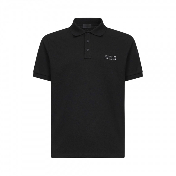 26SS 스트라이프 로고 반팔 폴로 티셔츠 블랙 L1 091 8A000 09 89A16 999