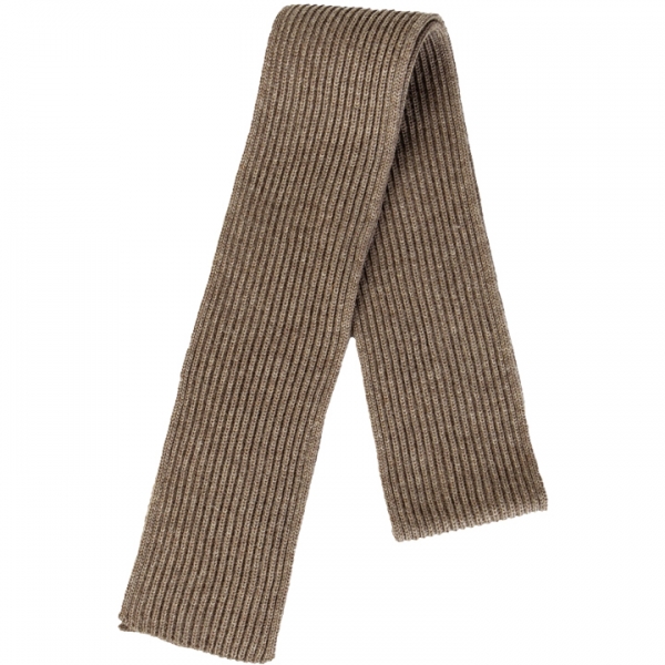 ◆당일◆23FW 골지 울 머플러 네추럴토프 SCARF NATURAL TAUPE