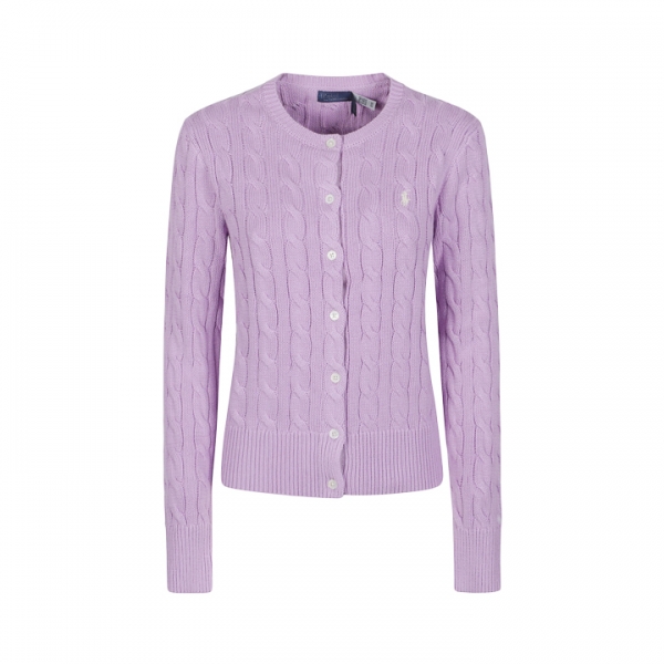 ◆당일◆26SS 포니 자수 클래식 가디건 라일락 211971868 506