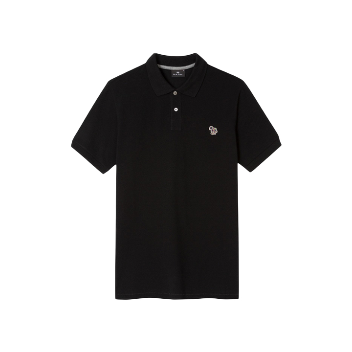 ◆당일◆26SS 지브라 로고 슬림핏 반팔 폴로 티셔츠 블랙 M2R 534L PZEBRA 79