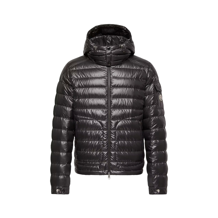 ◆당일◆26SS 로로스 LAUROS 로고 패치 경량패딩 자켓 블랙 1A001 02 595ZJ 999