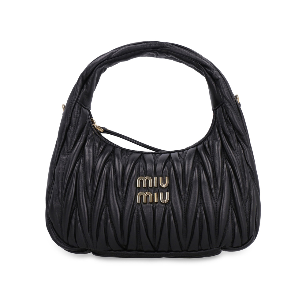 26SS 마틀라세 금장로고 토트&숄더백 블랙 5BC125 AN88 F0002