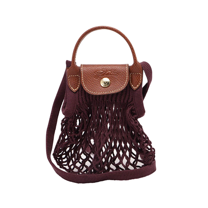 ◆당일◆26SS 르 플리아쥬 필레 XS 탑핸들백 버건디 10139 HVH 061