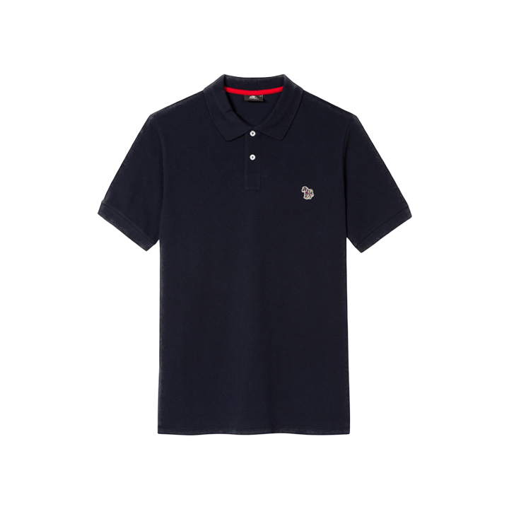 ◆당일◆26SS 지브라 로고 슬림핏 반팔 폴로 티셔츠 네이비 M2R 534L PZEBRA 49