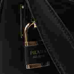 ◆당일◆25FW 에메 AIMEE 미디엄 리나일론 쇼퍼백 블랙 1BC232 2C8Q F0002