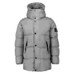 ◆당일◆25FW 와펜 가먼트다이 크링클랩스 후드 패딩자켓 그레이 K2S15 4100012 S0A23 V006B