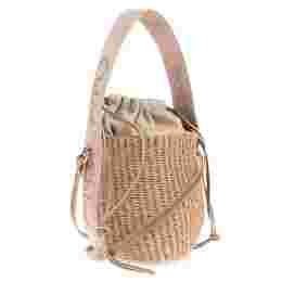 ◆당일◆25FW 우디 스몰 버킷&크로스백 블러쉬베이지 CHC23AS381L18 26Y