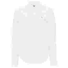 ◆당일◆24SS 포니 로고 자수 옥스퍼드 셔츠 화이트 211891377 003