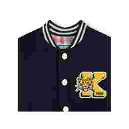 ◆키즈◆24SS 키즈 타이거 로고 봄버자켓 블루 K60279 84A
