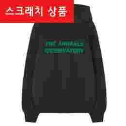 ◆스크래치◆키즈 로고 후드티 다크그린 F24128 021BG