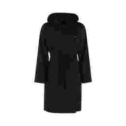 ◆당일◆25FW 뉴망 NEWMANG 후드라펠 벨티드 울 코트 블랙 2526016061 013