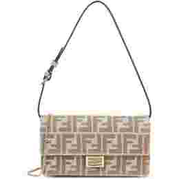 ◆당일◆25SS FF 로고 바게트 체인 월렛 숄더&크로스백 베이지 8M0498 AUNJ F1SNP