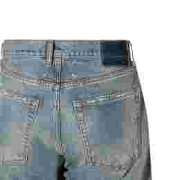 ◆당일◆25FW 백 스티치 워싱 데님진 라이트블루 S67LA0027 S30561 984