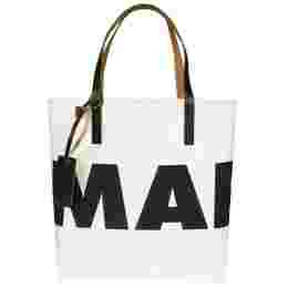 ◆당일◆25SS 로고 프린트 토트백 화이트 SHMPQ10A11 P4908 ZO237