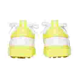 ◆당일◆25FW 여성 킬티 디스럽터 골프화 화이트/라이트옐로우 G4LS23EF50 SOLAR