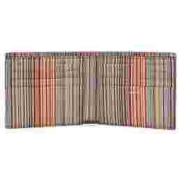 ◆당일◆25SS 로고 레인보우 스트라이프 반지갑 블랙 M1A 4832 BMULTI 79