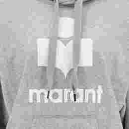 ◆당일◆25FW 만셀 MANSEL 로고 후드티 그레이/화이트 SW0001FA A1M07E GYWH