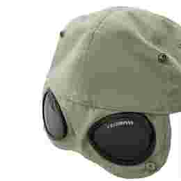 ◆당일◆25FW 로고 자수 고글 캡모자 그레이 19CMAC116A 005904A 356