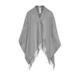 ◆당일◆25FW 빈티지 체크 리버시블 케이프 그레이 8071675