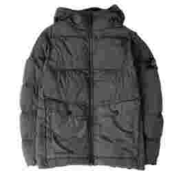 ◆당일◆25FW 가먼트다이 크링클 랩스 후드 패딩자켓 그레이 K2S15 4100011 S0A23 V0062