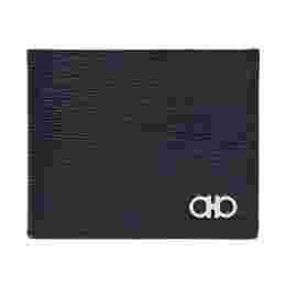 ◆당일◆25FW 더블 간치니 반지갑 네이비 66-A063 0744850
