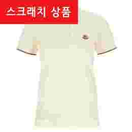 ◆스크래치◆로고 패치 폴로 티셔츠 아이보리 K1 093 8A000 01 84720 034