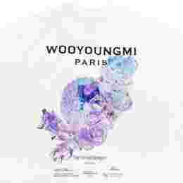 ◆당일◆25SS 3D 코랄 백로고 티셔츠 화이트 W251TS05 701W
