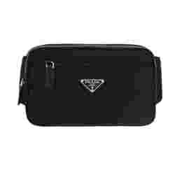 ◆당일◆25FW 삼각 로고 리나일론 벨트백 블랙 2VL977 2DMG F0002