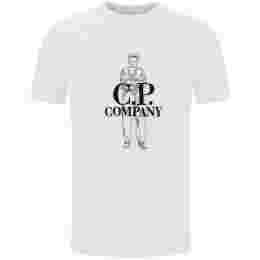 ◆당일◆25SS 자수 로고 티셔츠 화이트 18CMTS288A 006057O 103