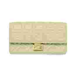 ◆당일◆25FW FF 로고 바게트 체인 월렛 숄더&크로스백 그린 8M0498 AAJD F1AST