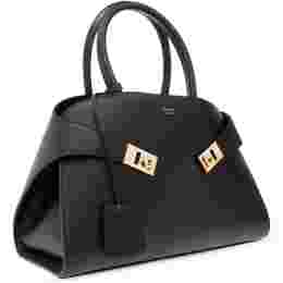 ◆당일◆25FW 허그 스몰 탑핸들 토트&숄더백 블랙 21-5608 0766758