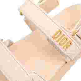 ◆당일◆25SS 디올 액트 더블 스트랩 샌들 로즈쿼츠 KCO005CQC 34P