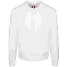 ◆당일◆25SS 백 삼선 크루넥 클래식 맨투맨 화이트 MJT085A 03377 100