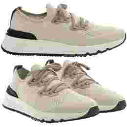 ◆당일◆25SS 로고 탭 스니커즈 아이보리 MZUKISO250 CW751
