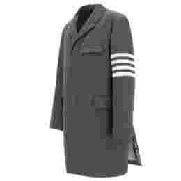 ◆당일◆24FW 사선 완장 패딩 코트 메드그레이 MOD066X 07259 035