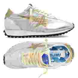 ◆당일◆25FW 여성 러닝 마라톤 M77 스니커즈 실버/골드 GWF00683 F005490 70138