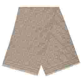 ◆당일◆25FW FF 자카드 패턴 스카프 베이지 FXT069 AUM1 F0QD3