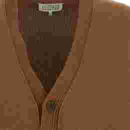 ◆당일◆25SS 백 스티치 엘보 패치 가디건 브라운 SI1GP0003 S18064 133F