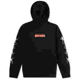 ◆12주년◆스컬 프린팅 후드티 블랙 PMBB003S18348027 1088