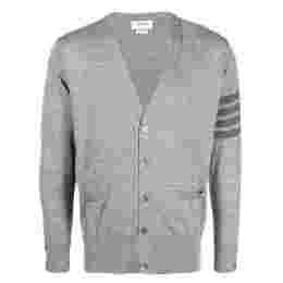 ◆당일◆25FW 사선완장 클래식 울 가디건 라이트그레이 MKC002B Y1014 055