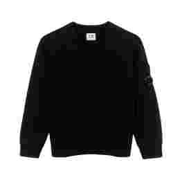 ◆키즈◆여성 렌즈 포켓 맨투맨 블랙 19CKSS043C 00LCC02 999