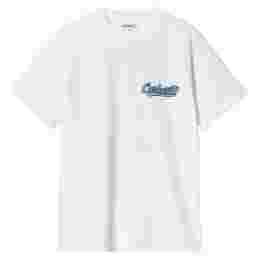 ◆당일◆25SS 로고 프린트 스필 티셔츠 화이트 I033950 02XX