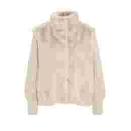 ◆당일◆25FW 리조트 RESORT 퍼 니트 자켓 베이지 GC00072DR 12624 1985