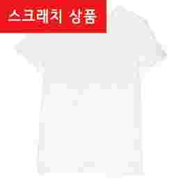 ◆스크래치◆키즈 로고 자수 티셔츠 화이트 C15E03 117