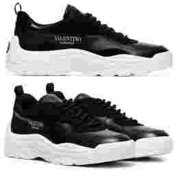◆당일◆25FW 로고 반시 스니커즈 블랙 7Y2S0B17 VRN 0NO