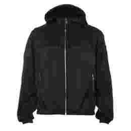 ◆당일◆25SS 삼각로고 후드 바람막이 자켓 블랙 SGA466 106O F0002