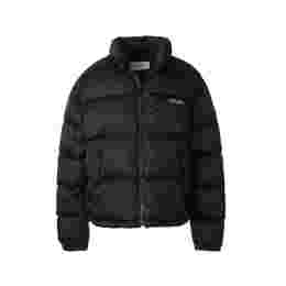 ◆당일◆25FW 트리오페 자카드 나일론 패딩자켓 블랙 2W31A795W 38NO