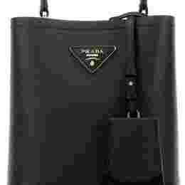 ◆당일◆25FW 사피아노 두블레 스몰 버킷백 블랙 1BA217 2ERX F0002